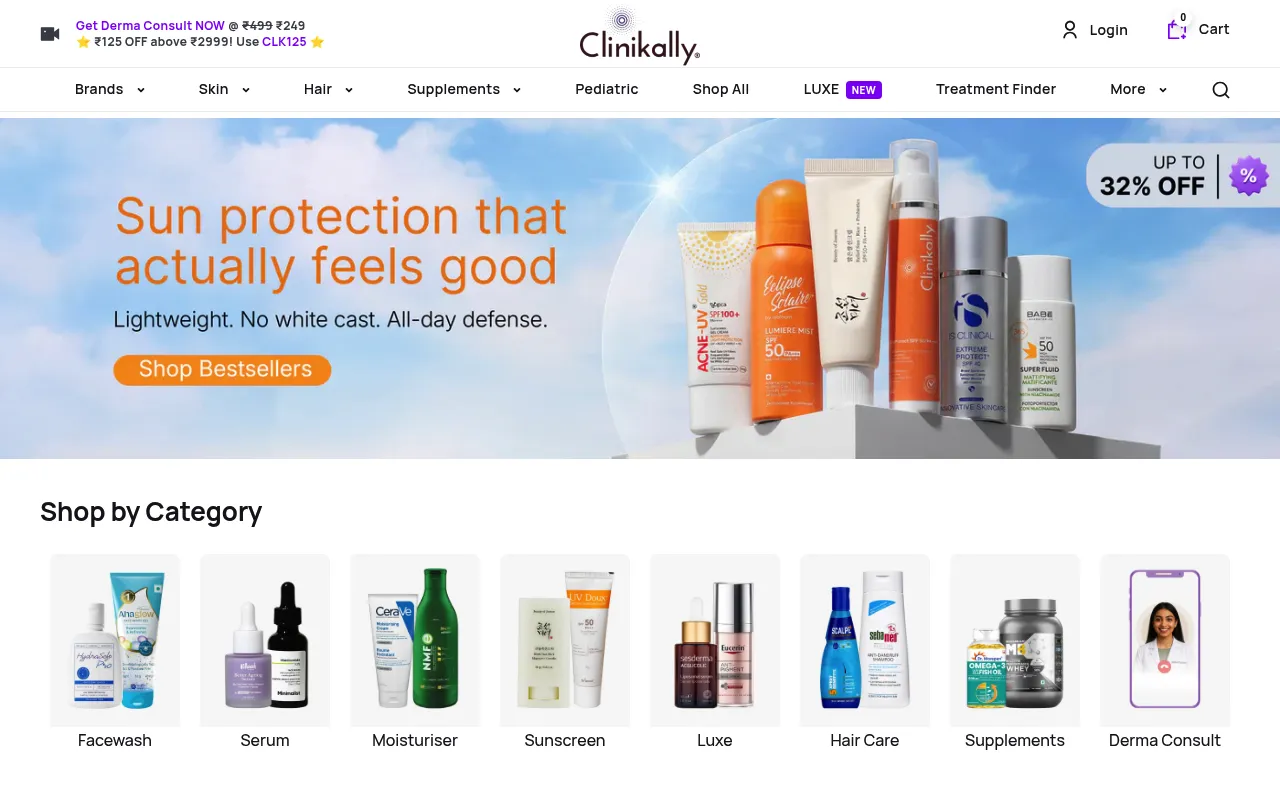 Clinikally screenshot