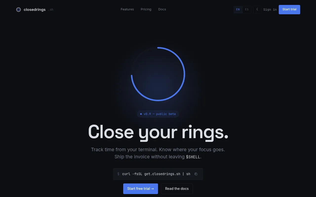 Closed Rings screenshot