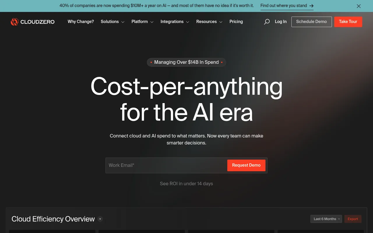 CloudZero screenshot