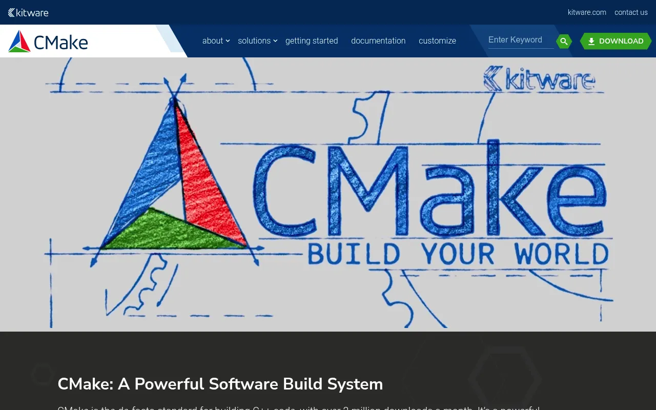 CMake screenshot