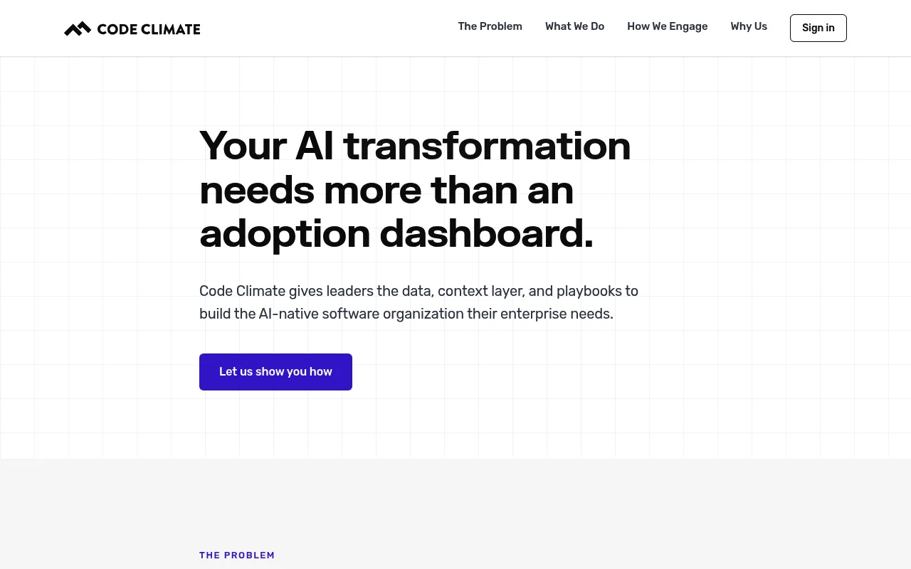 Code Climate screenshot