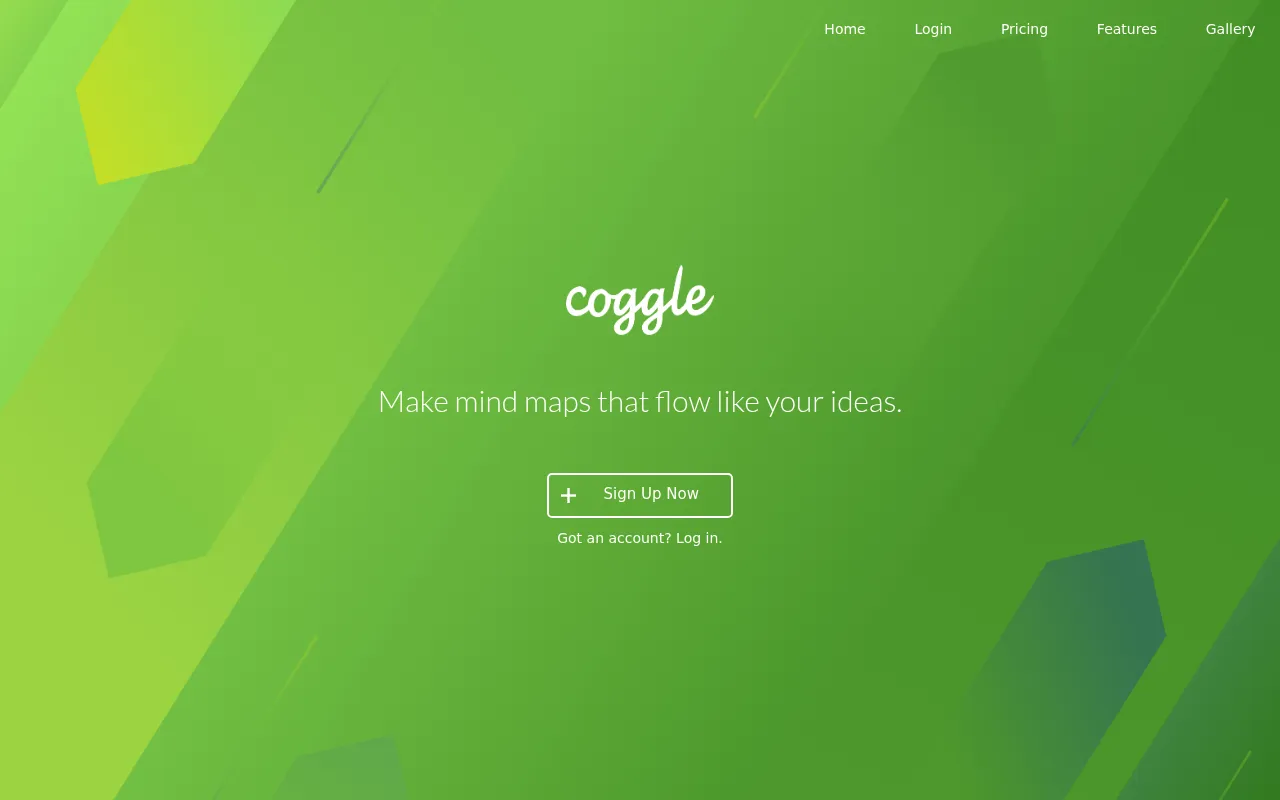 Coggle screenshot