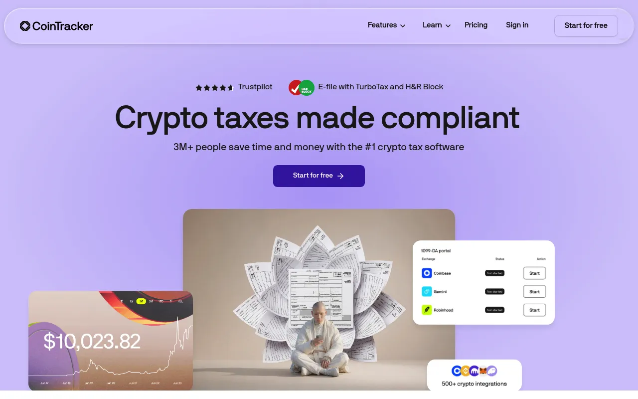 CoinTracker screenshot