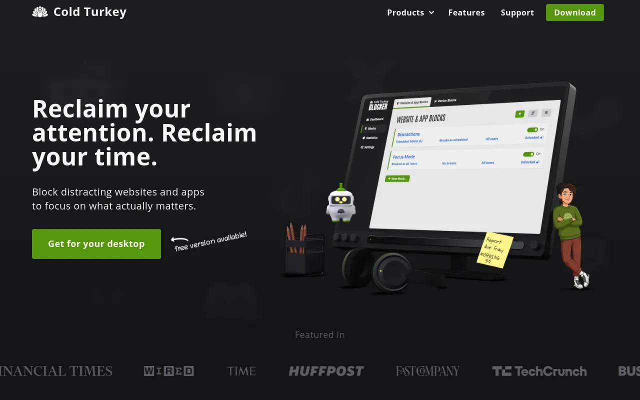 Cold Turkey Blocker screenshot