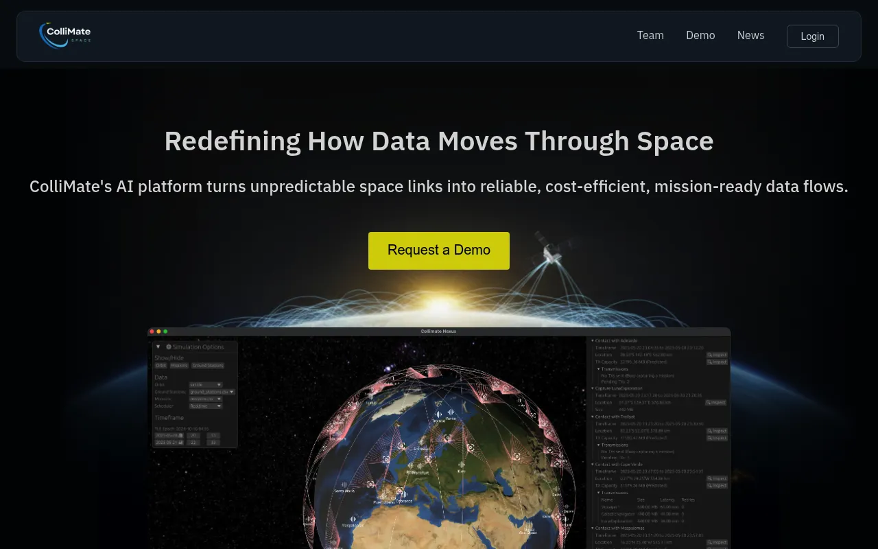 ColliMate Space screenshot