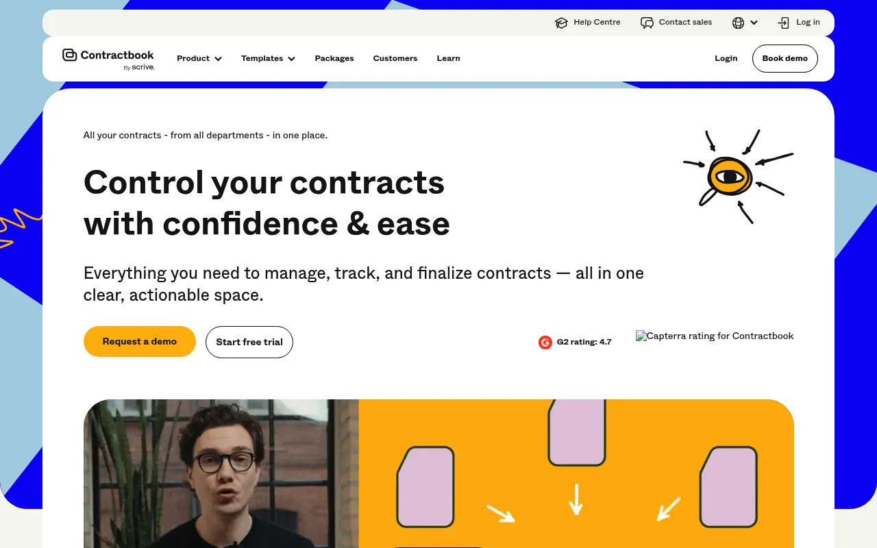 Contractbook screenshot