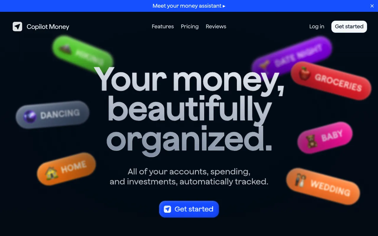 Copilot Money screenshot