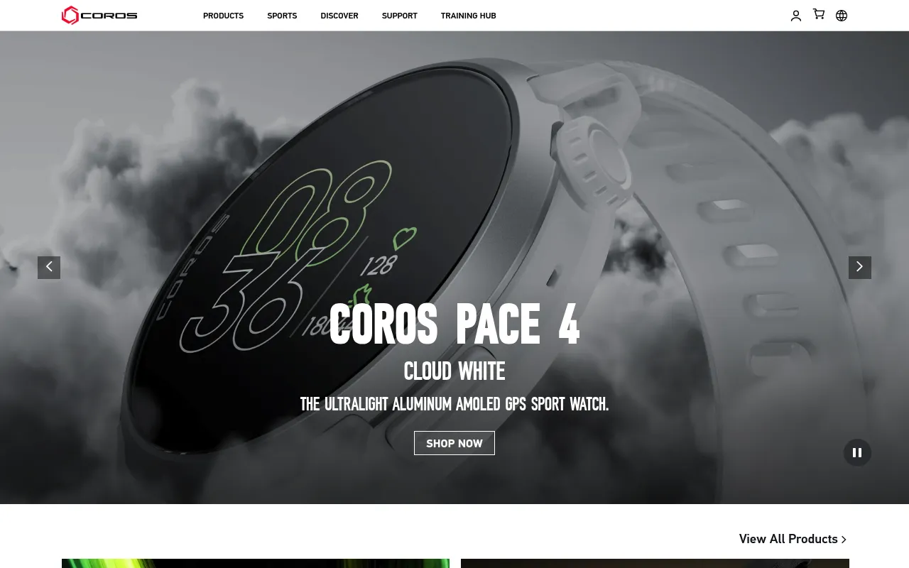 COROS screenshot