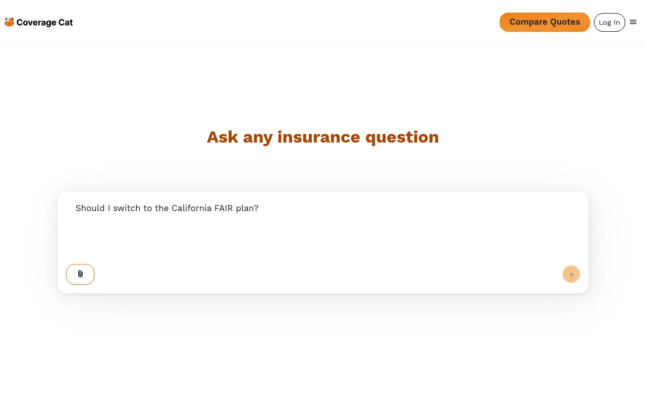 Coverage Cat screenshot