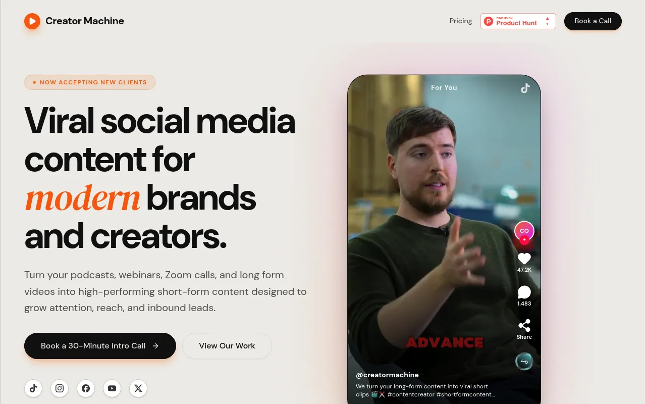 Creator Machine screenshot