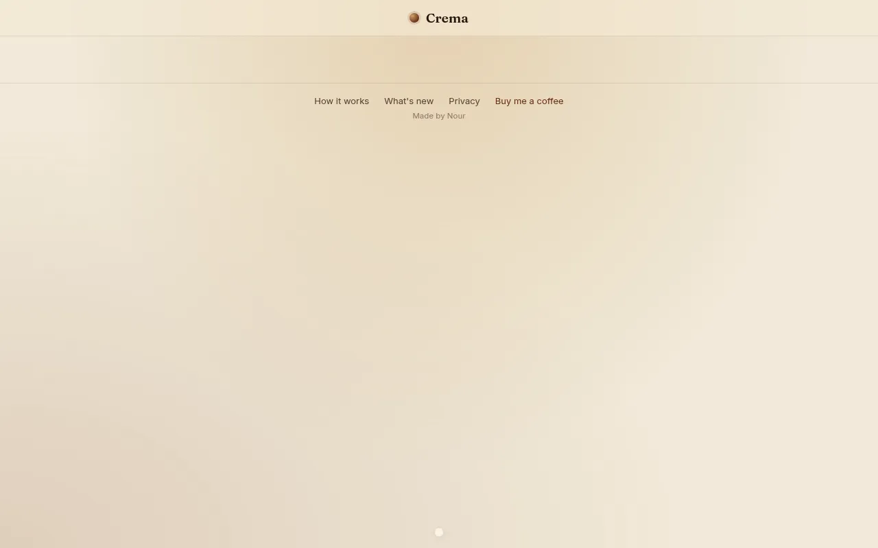 Crema screenshot