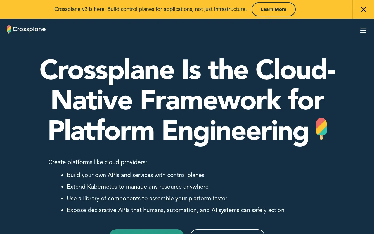 Crossplane screenshot