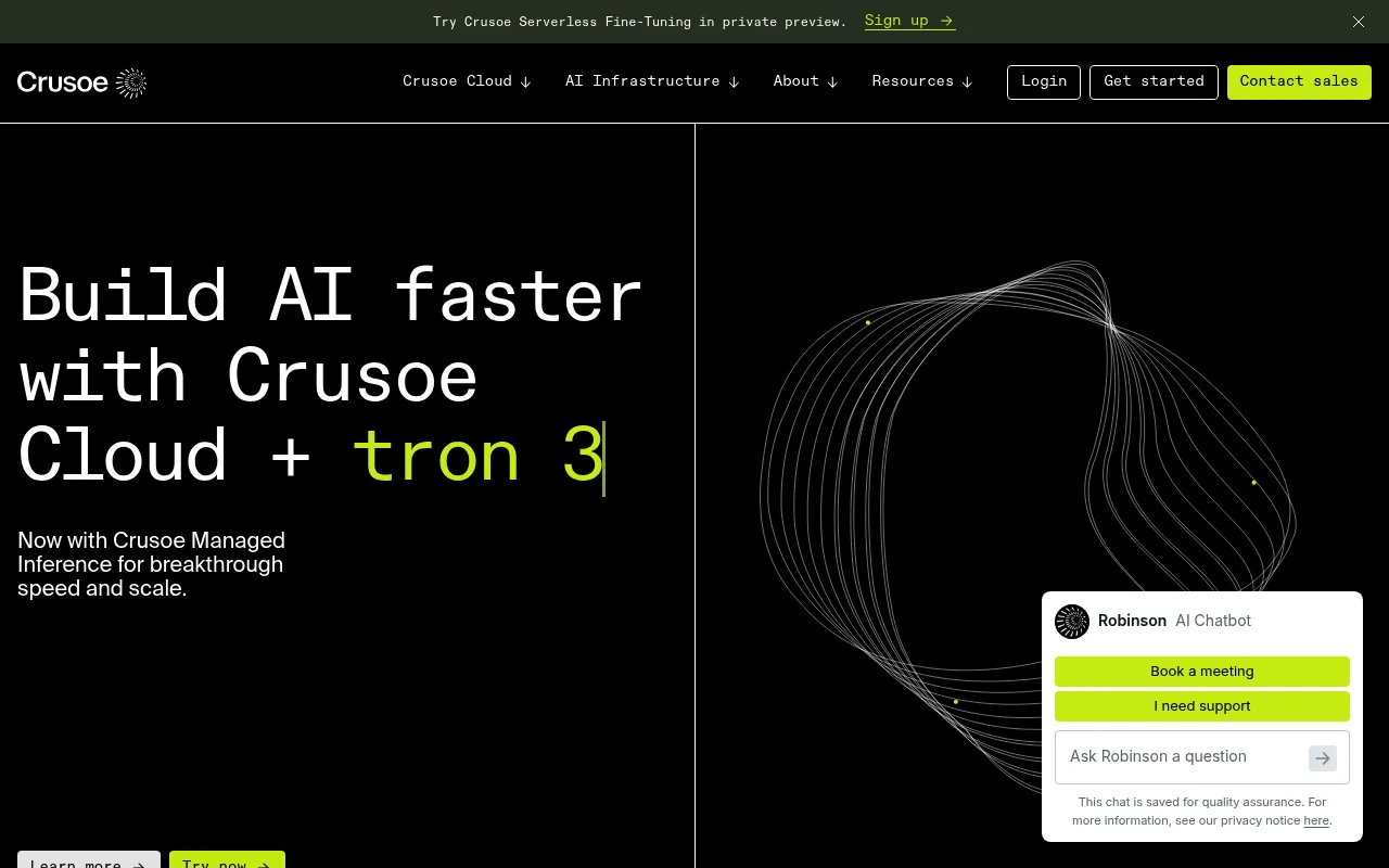 Crusoe screenshot
