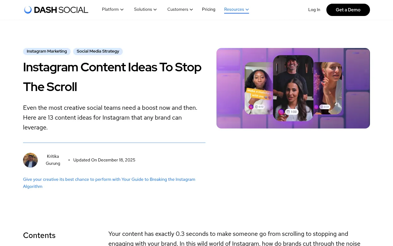 Dash Social screenshot