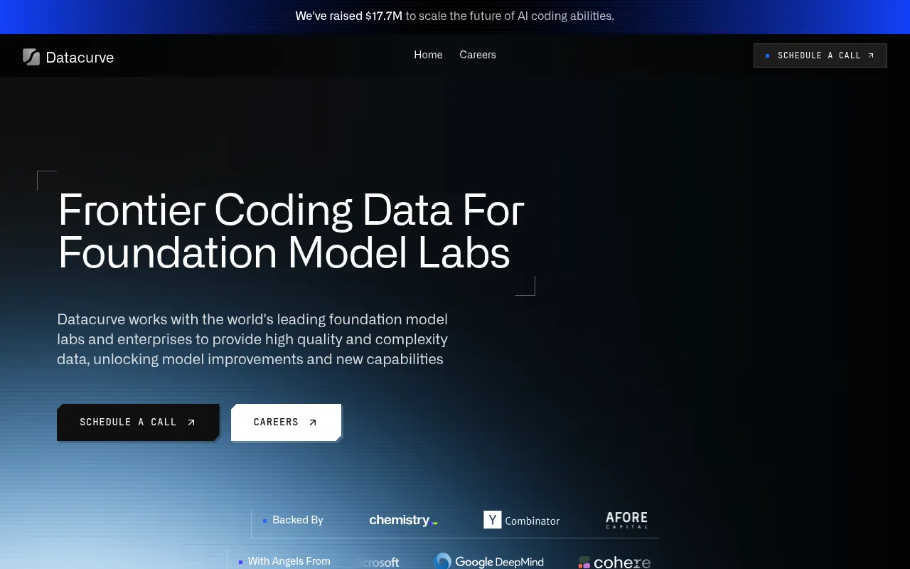 Datacurve screenshot