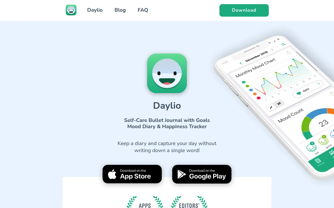 Daylio screenshot