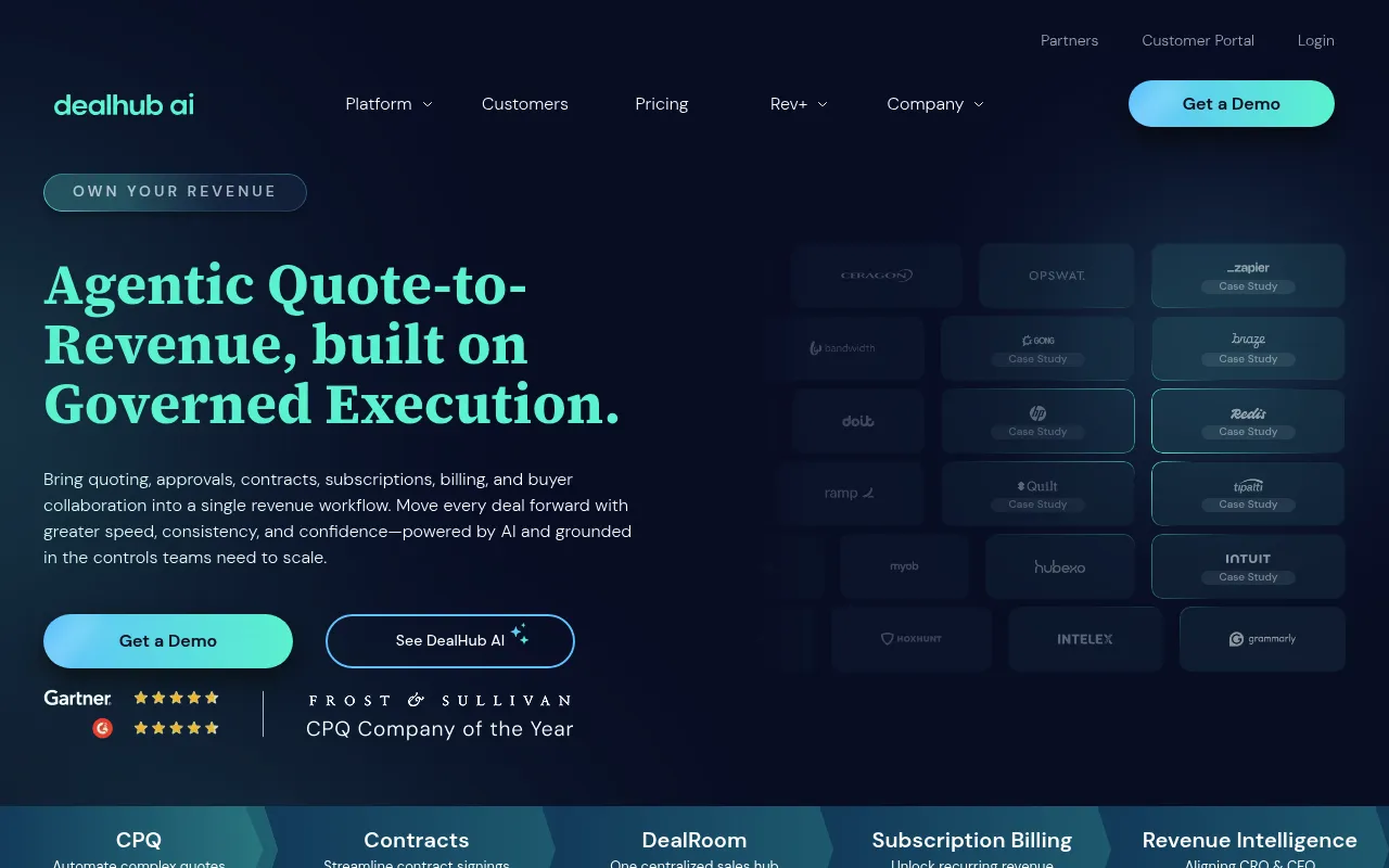 DealHub screenshot