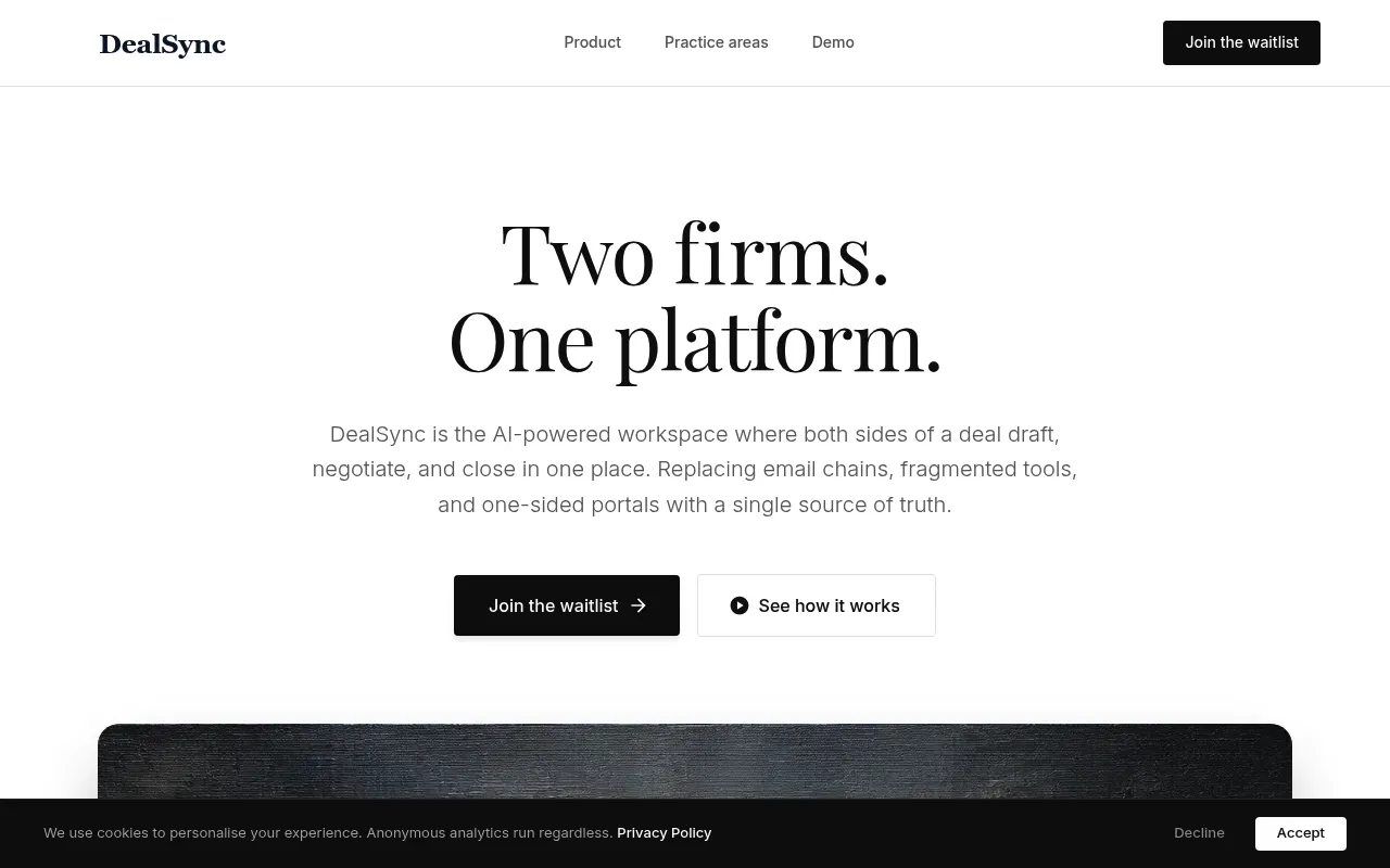 DealSync screenshot