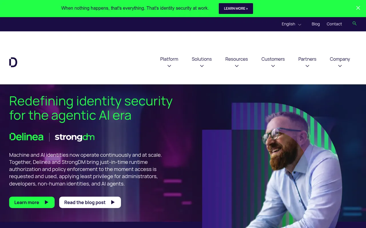 Delinea screenshot