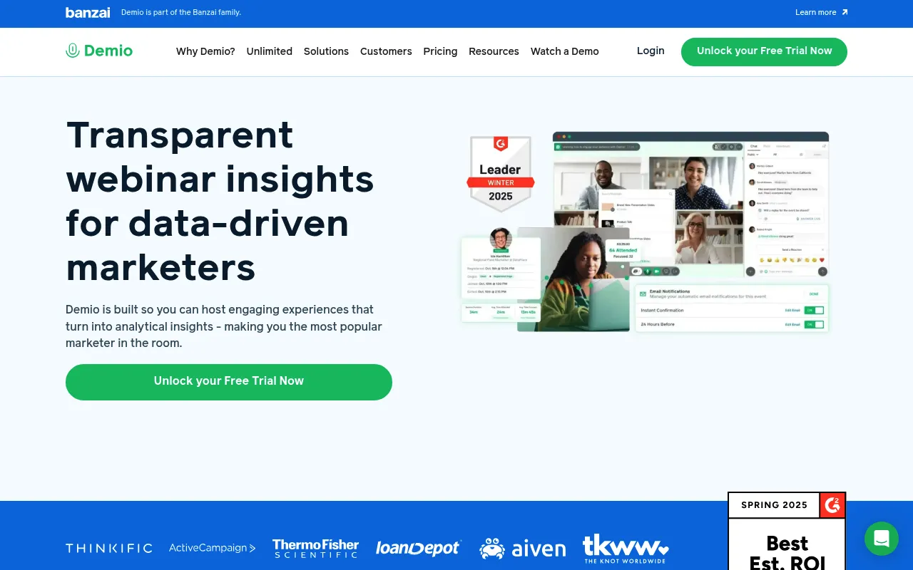 Demio screenshot