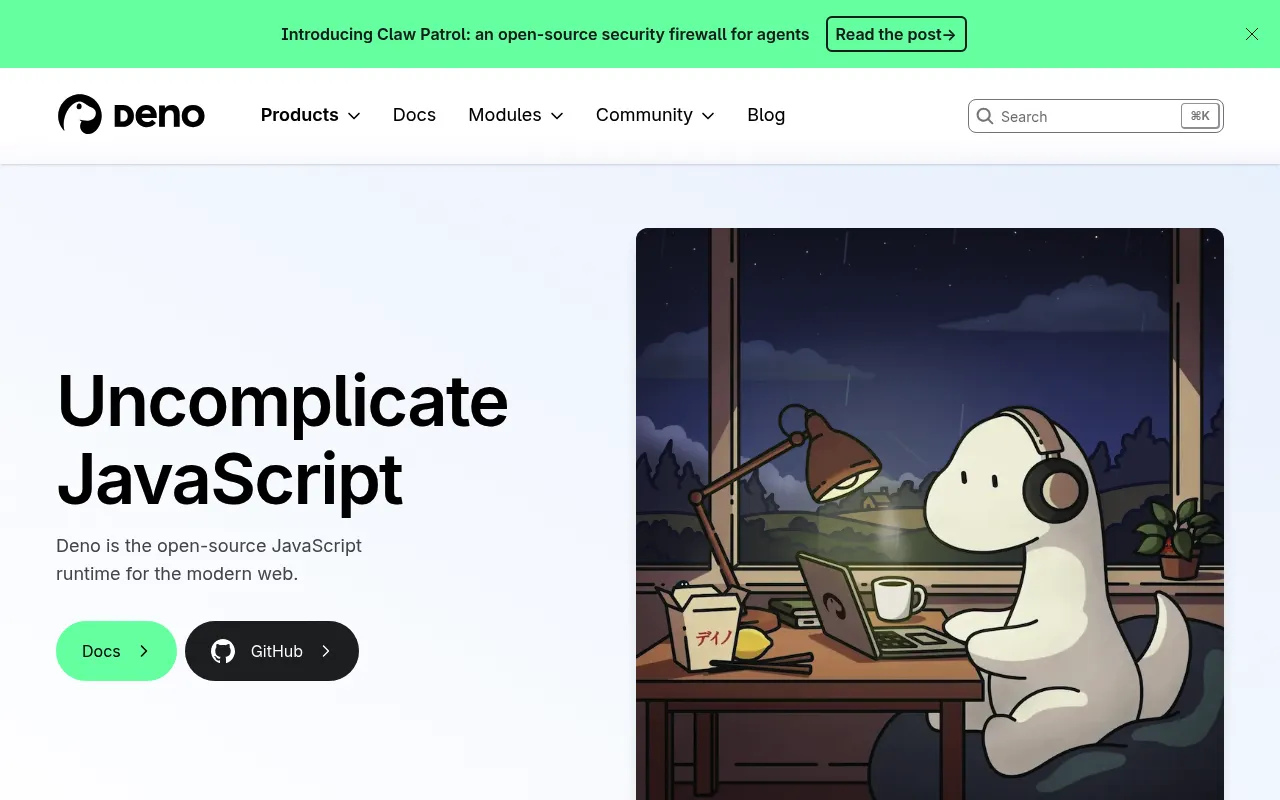 Deno screenshot