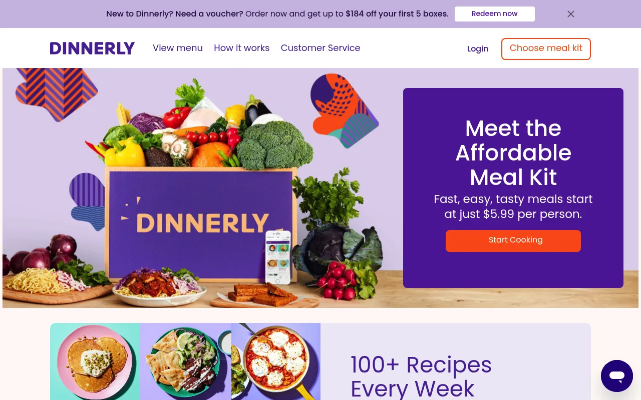 Dinnerly screenshot