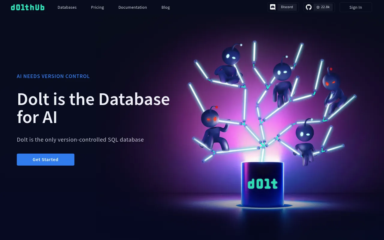 DoltHub screenshot