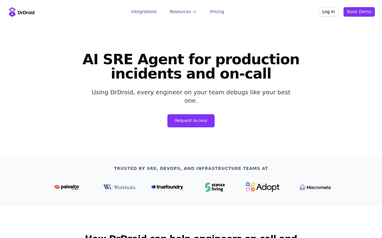 DrDroid screenshot