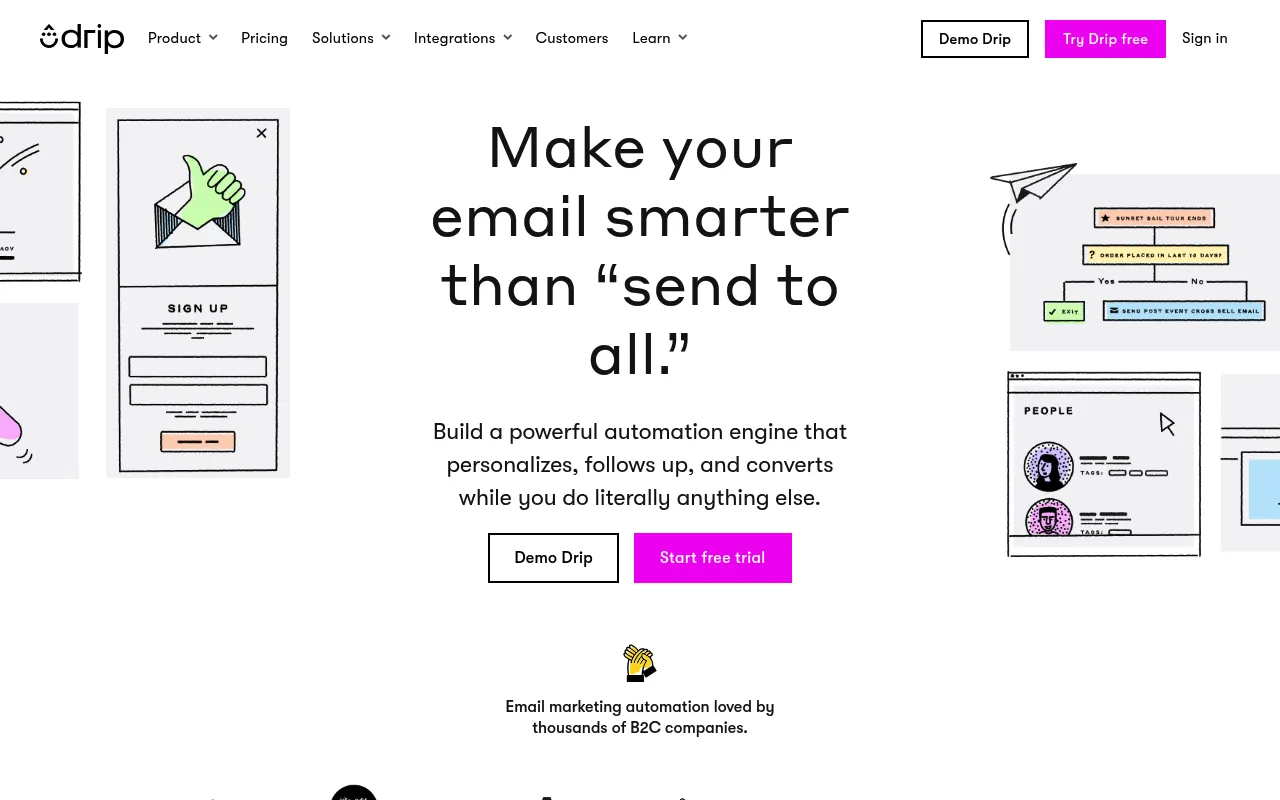Drip screenshot