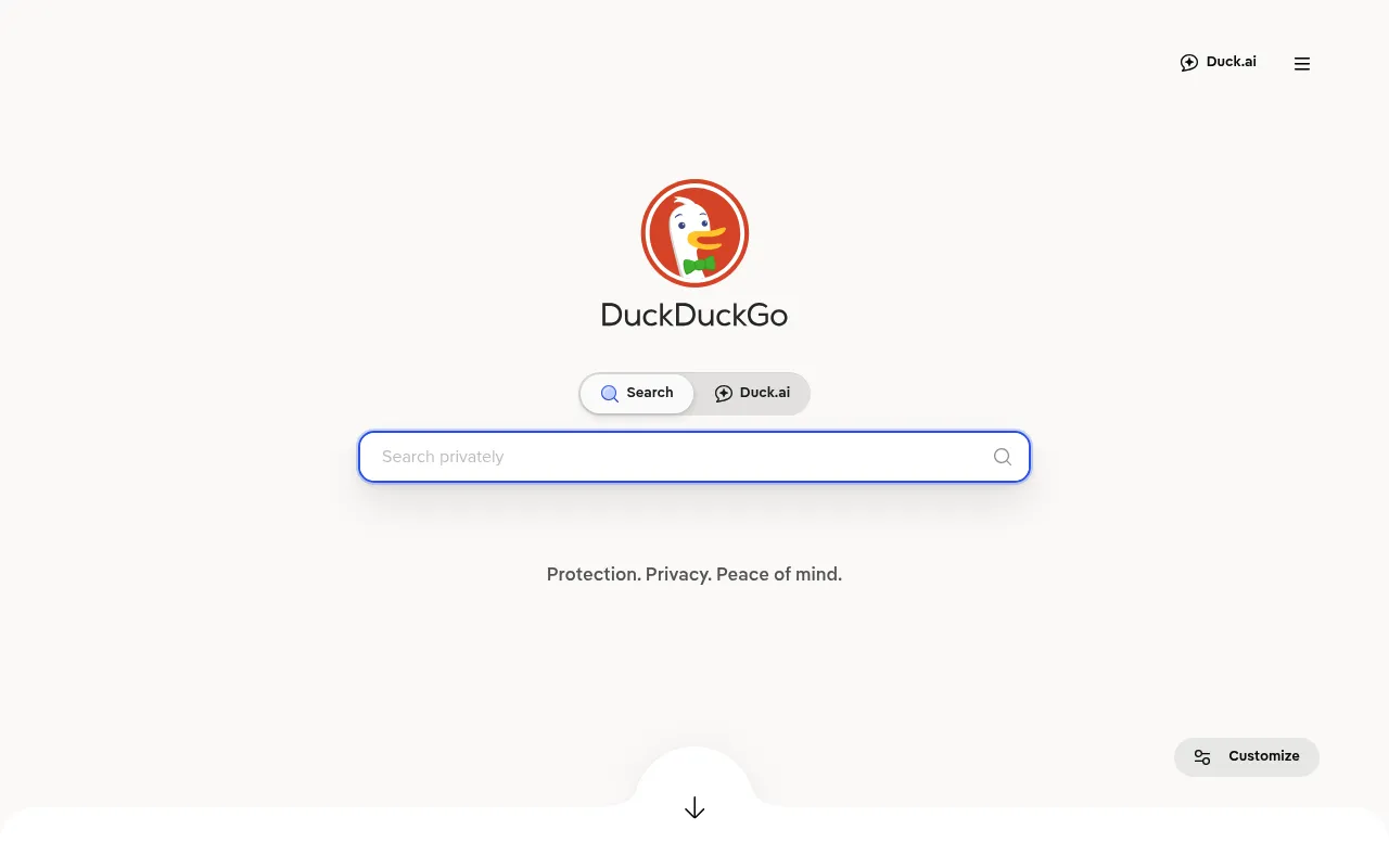 DuckDuckGo screenshot