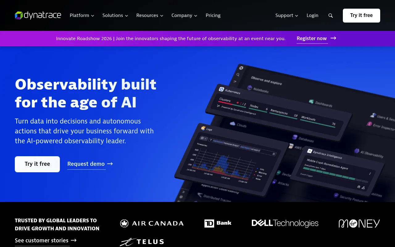 Dynatrace screenshot