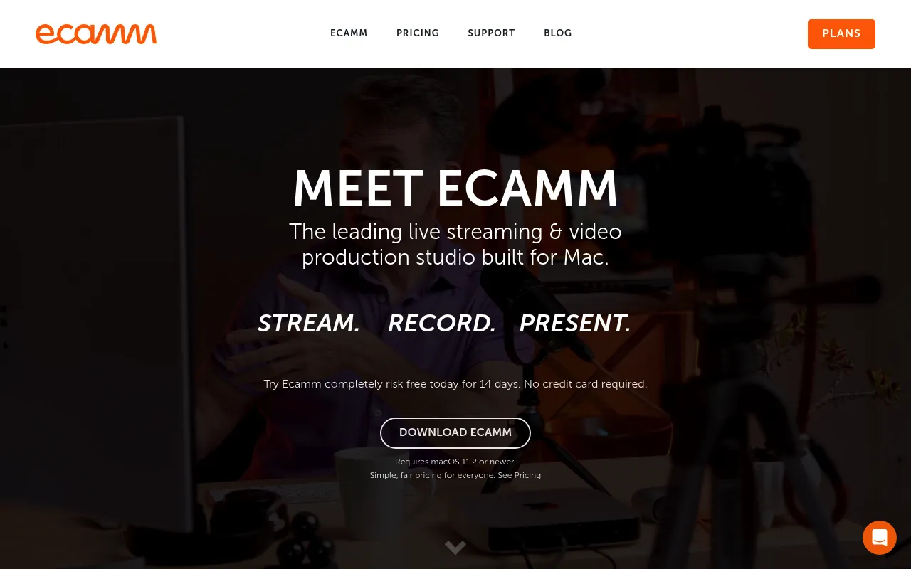 Ecamm screenshot
