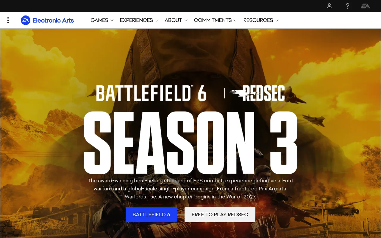 Electronic Arts screenshot