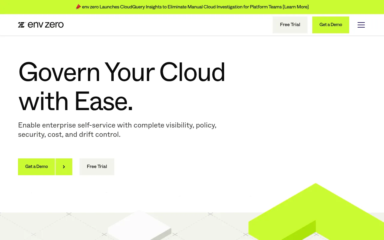 env0 screenshot