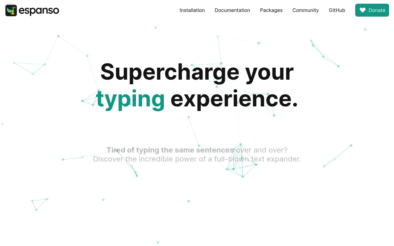 Espanso screenshot