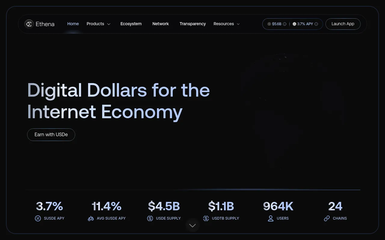 Ethena screenshot