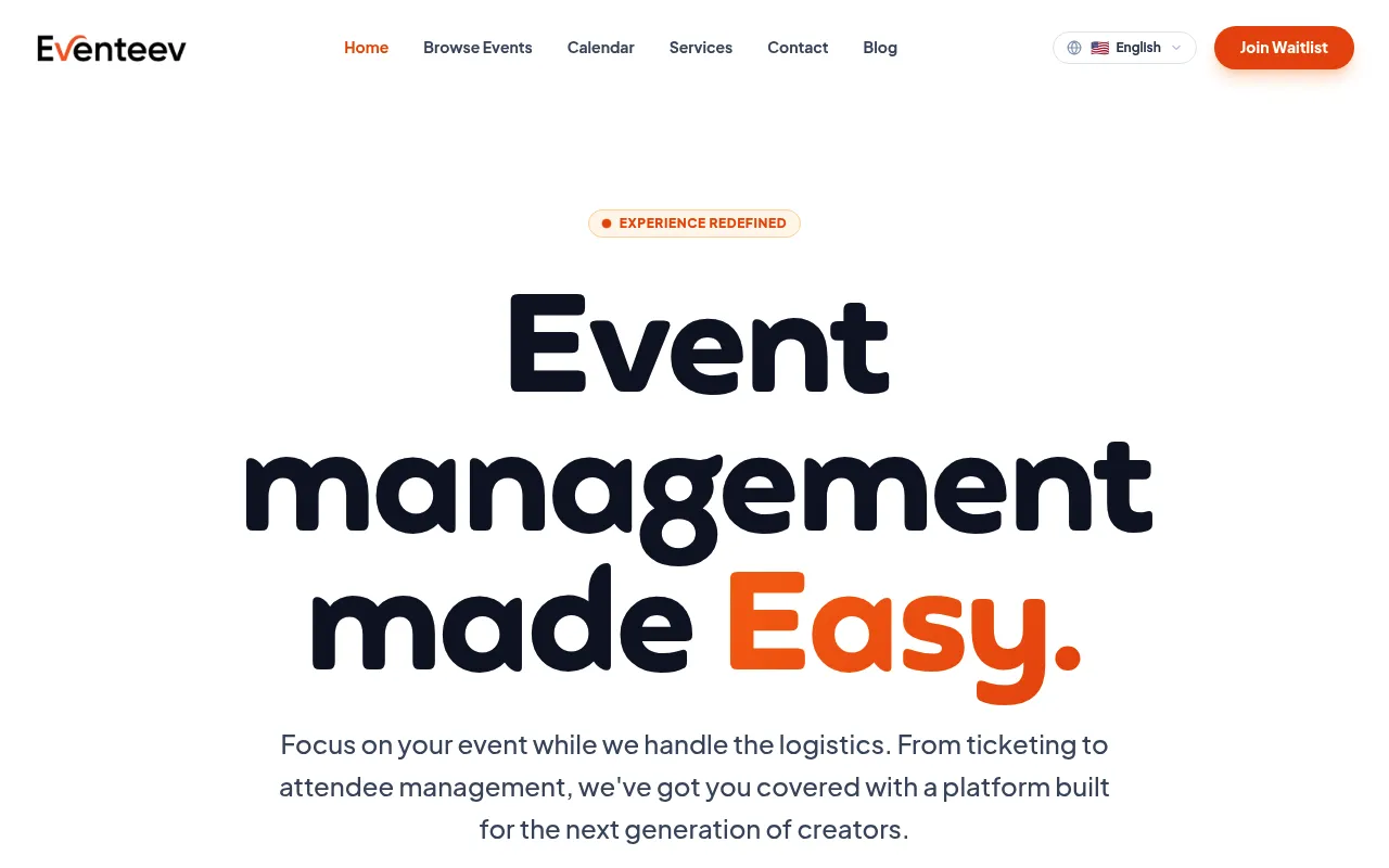 Eventeev screenshot