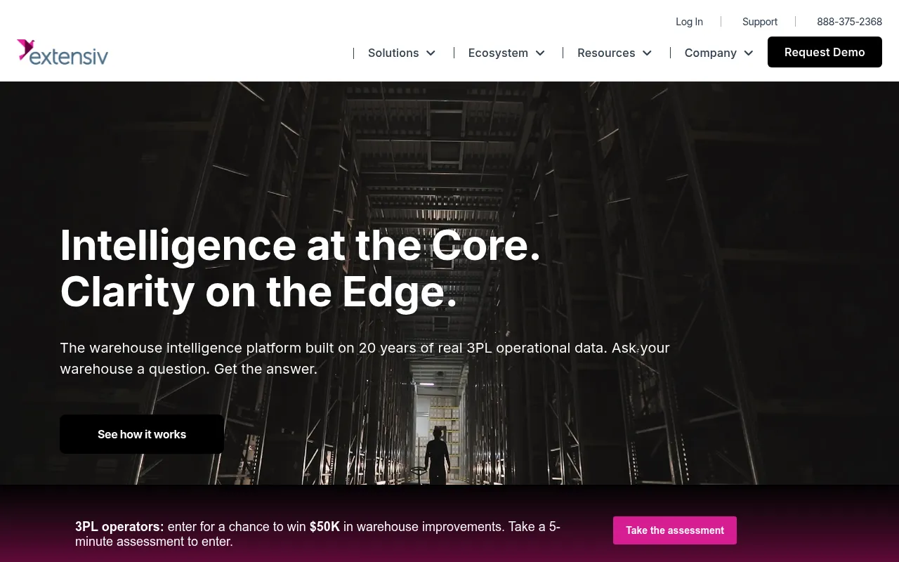 Extensiv screenshot