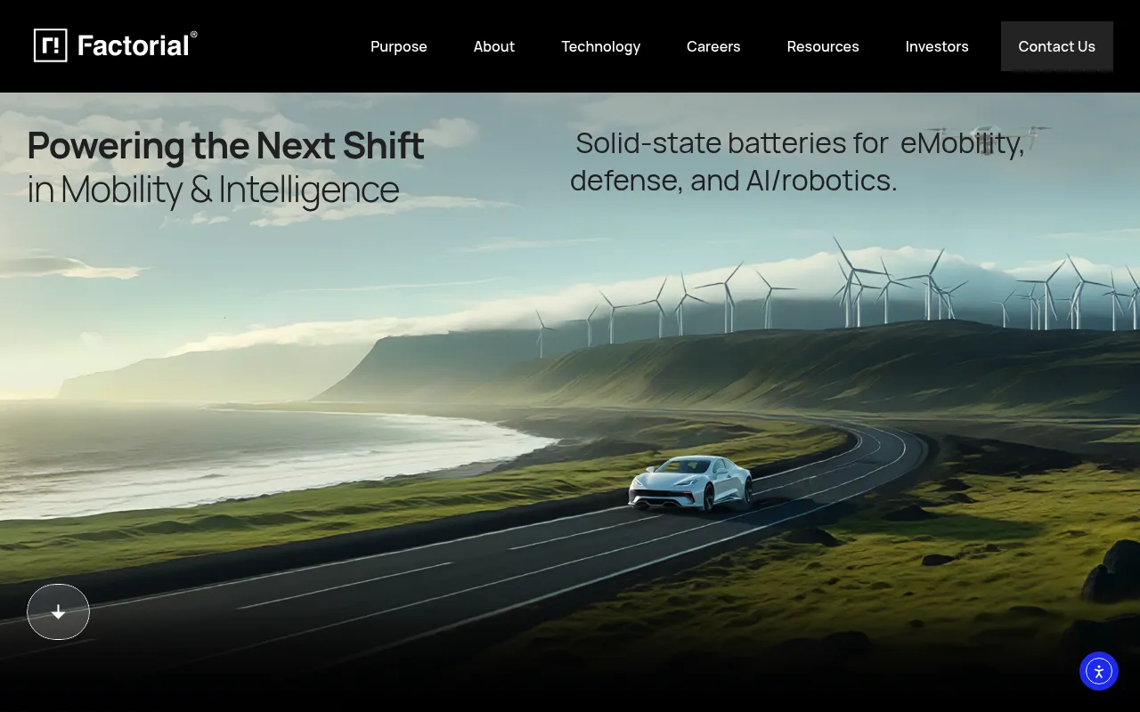 Factorial Energy screenshot