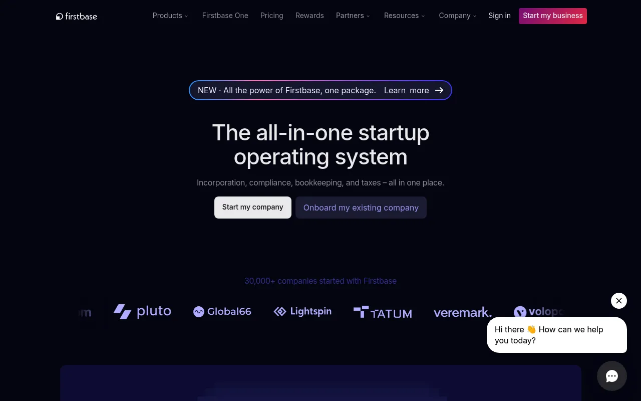 Firstbase screenshot