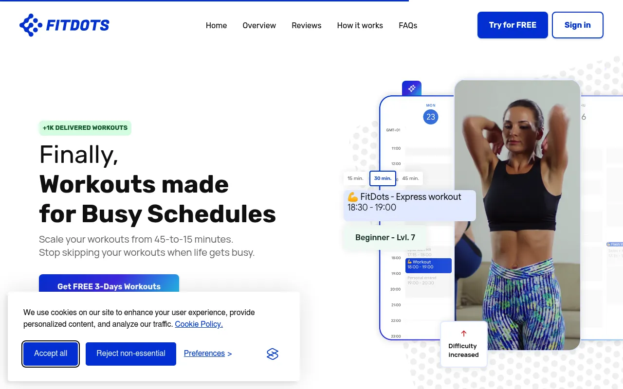 FitDots screenshot