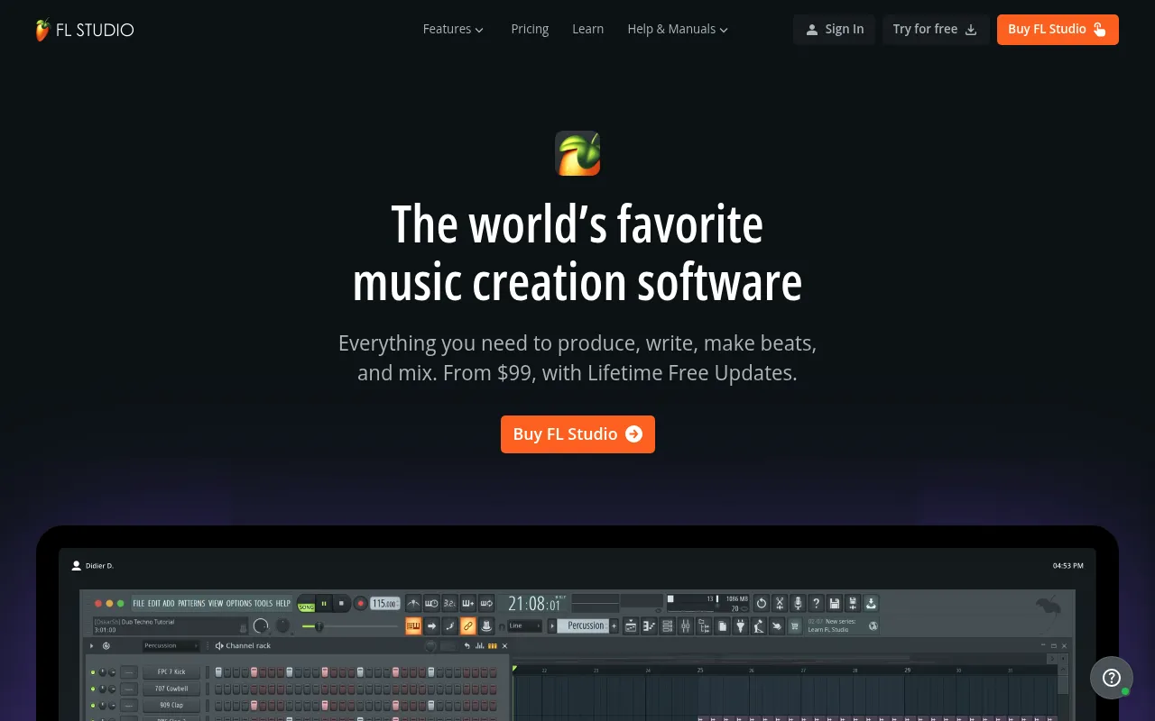 FL Studio screenshot