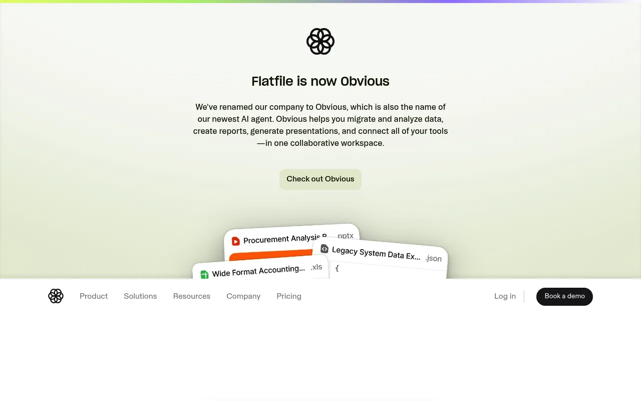Flatfile screenshot