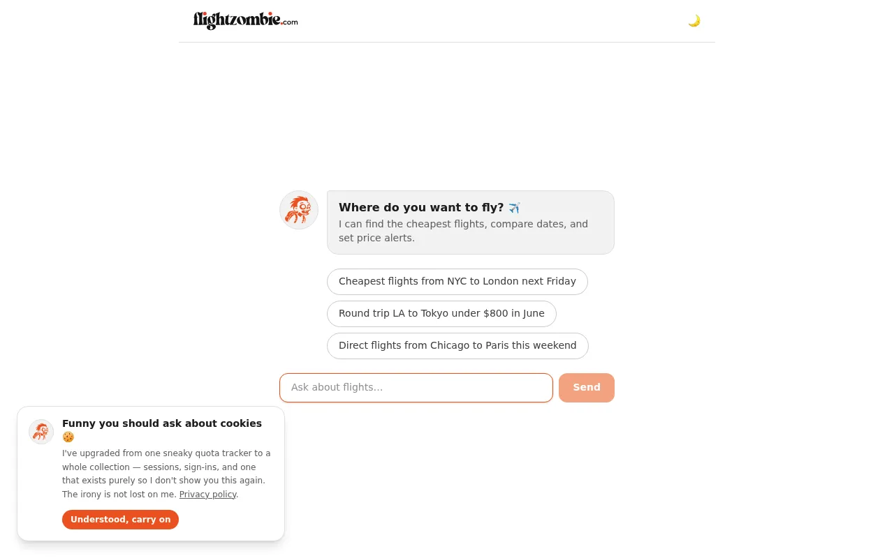 Flightzombie screenshot