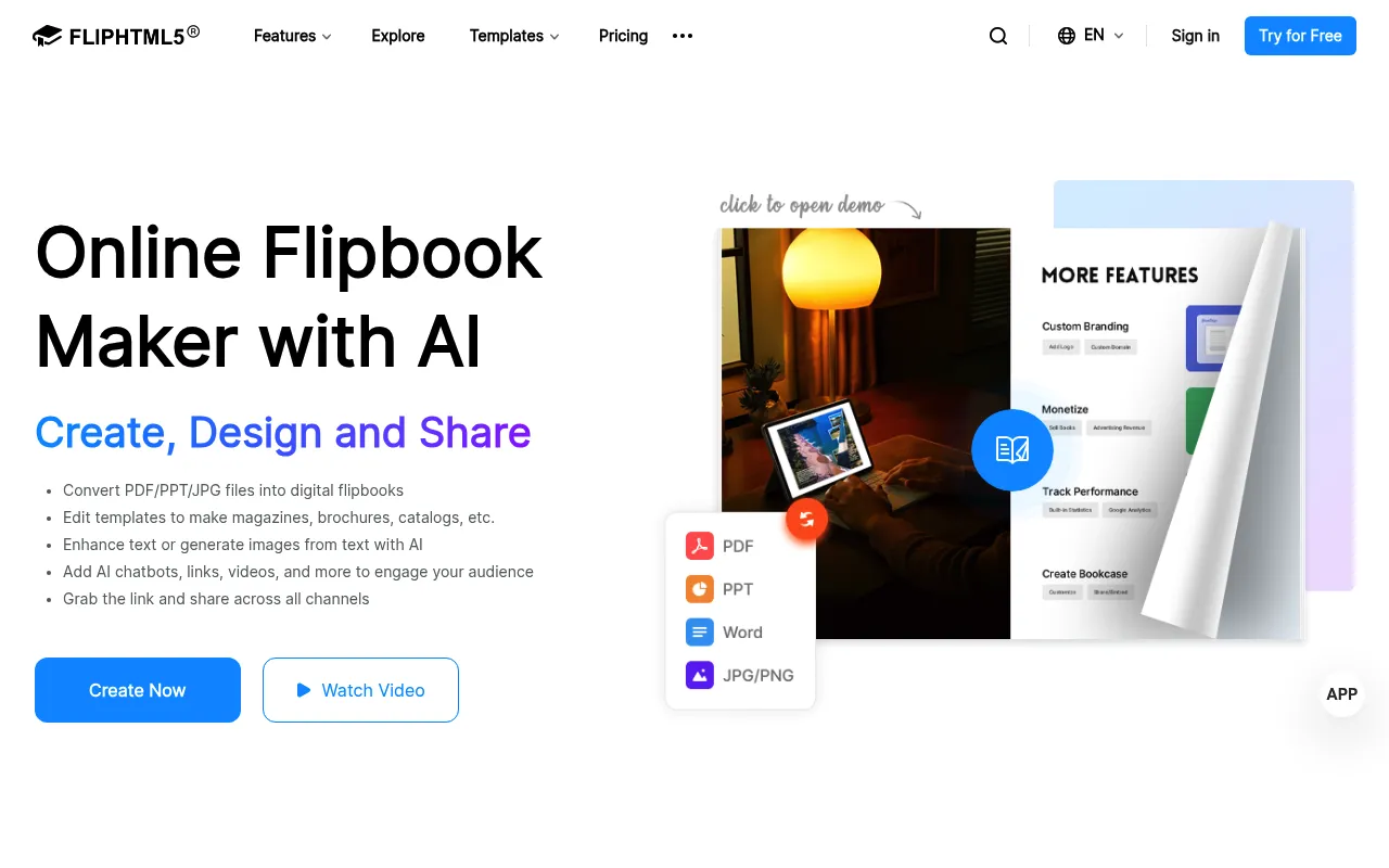 FlipHTML5 screenshot