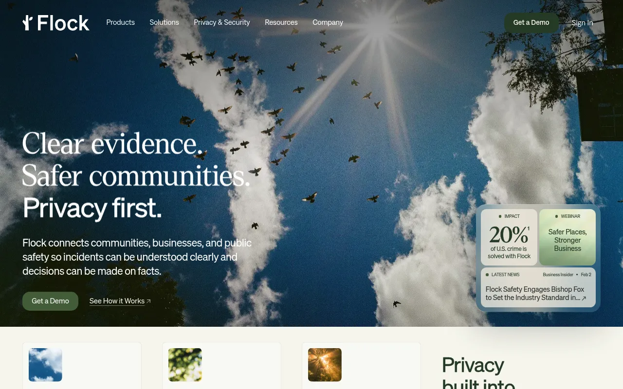 Flock Safety screenshot