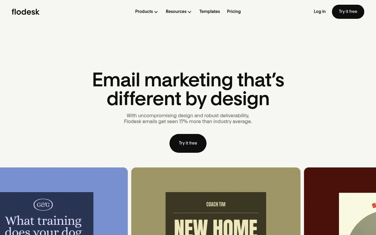 Flodesk screenshot