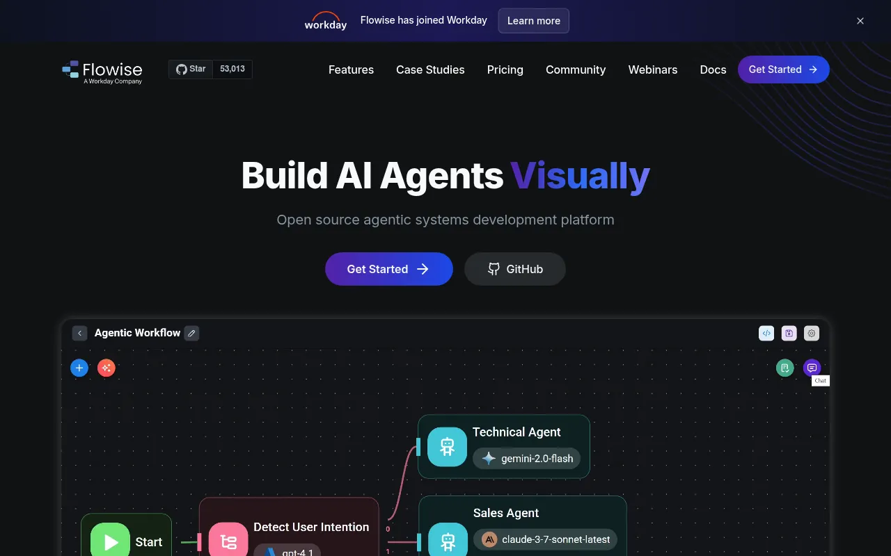 Flowise screenshot