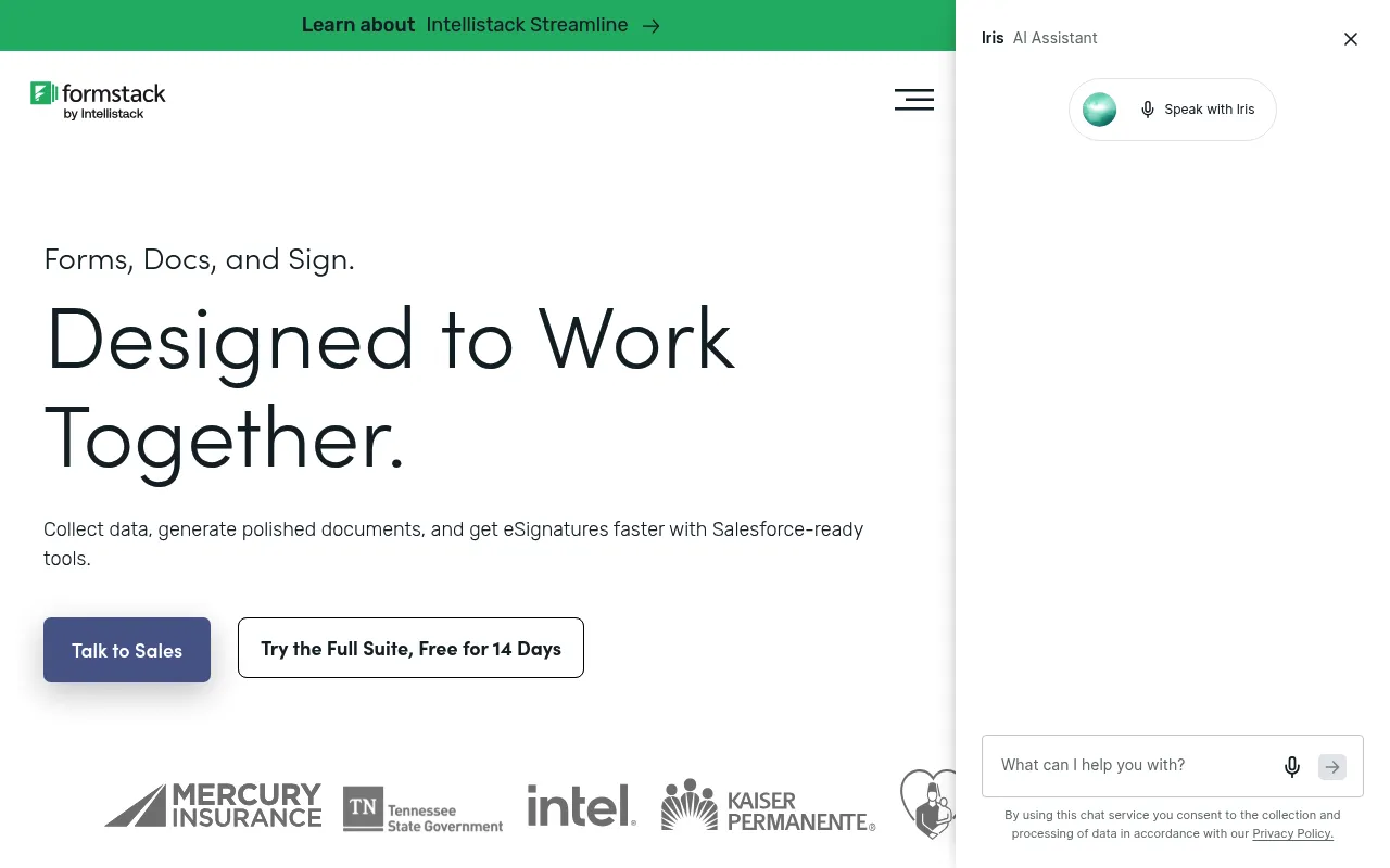 Formstack screenshot