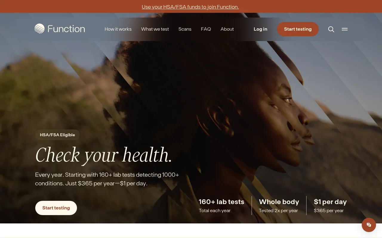 Function Health screenshot